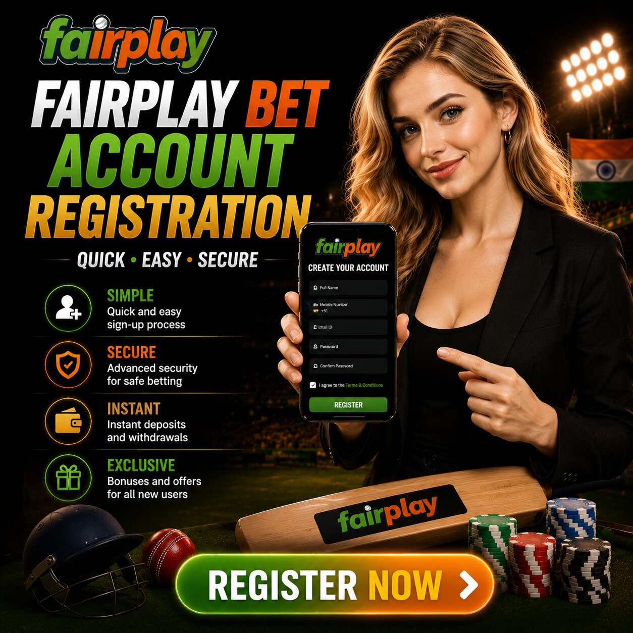 Fairplay Bet Account Registration