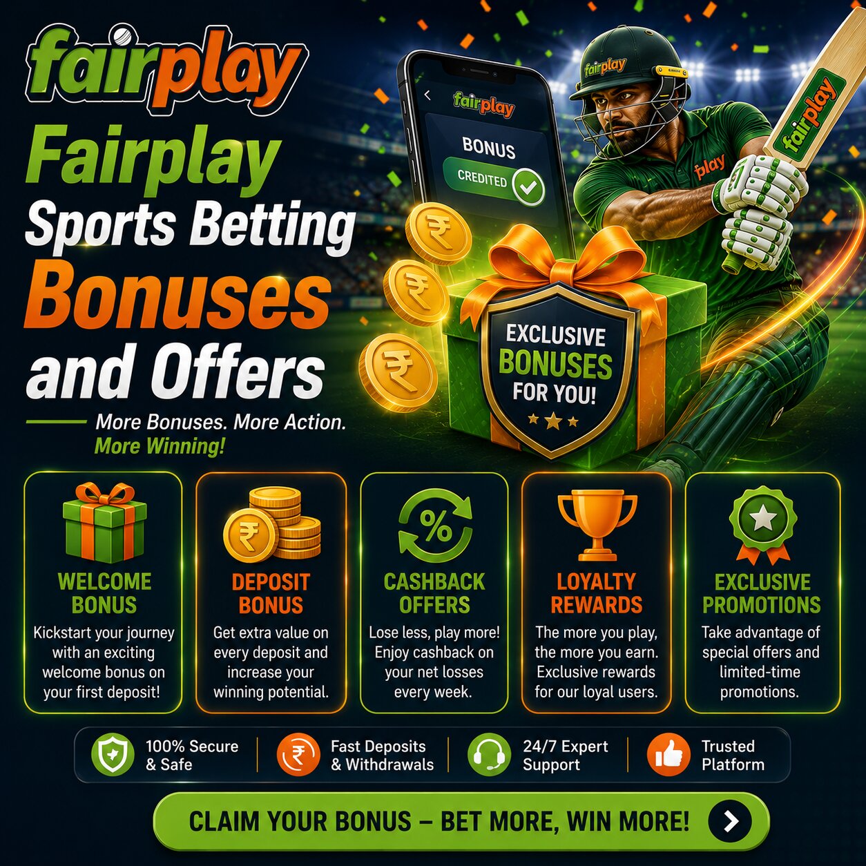 Fairplay Sports Betting Bonuses and Offers