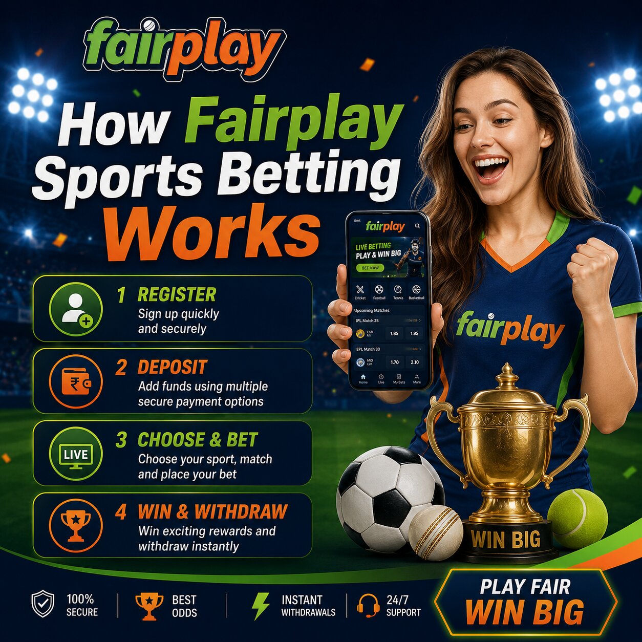 How Fairplay Sports Betting Works