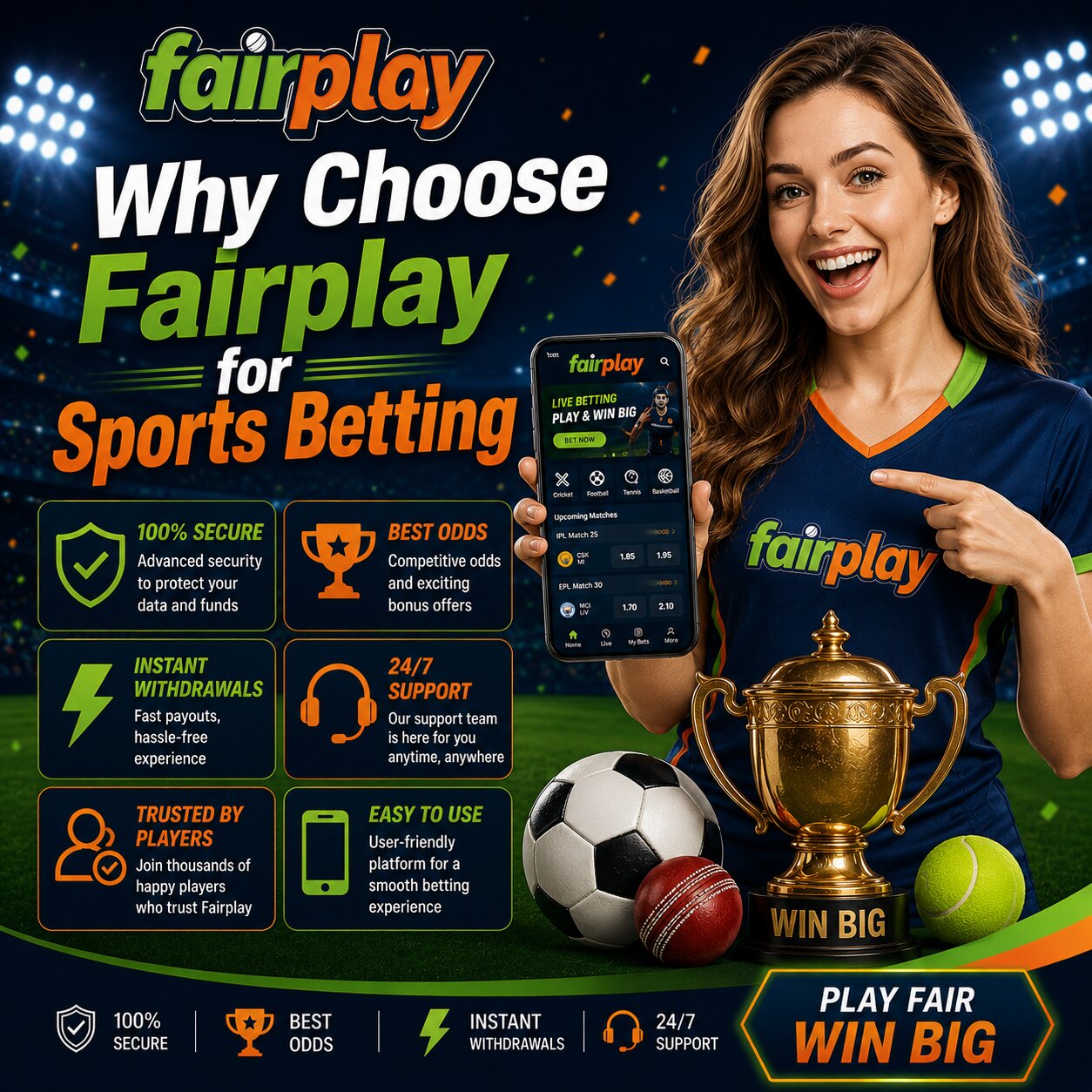 Why Choose Fairplay for Sports Betting