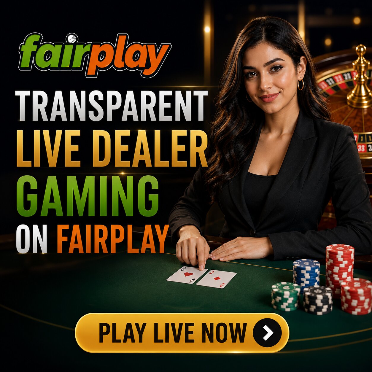 Transparent Live Dealer Gaming on Fairplay