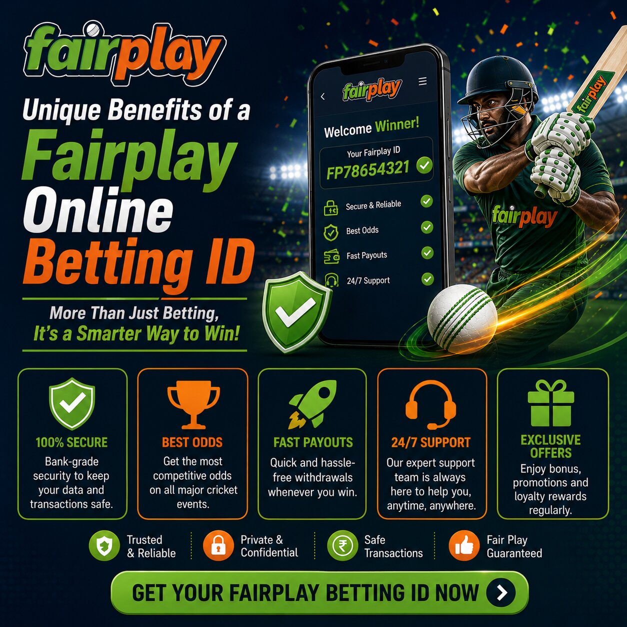 Unique Benefits of a Fairplay Online Betting ID