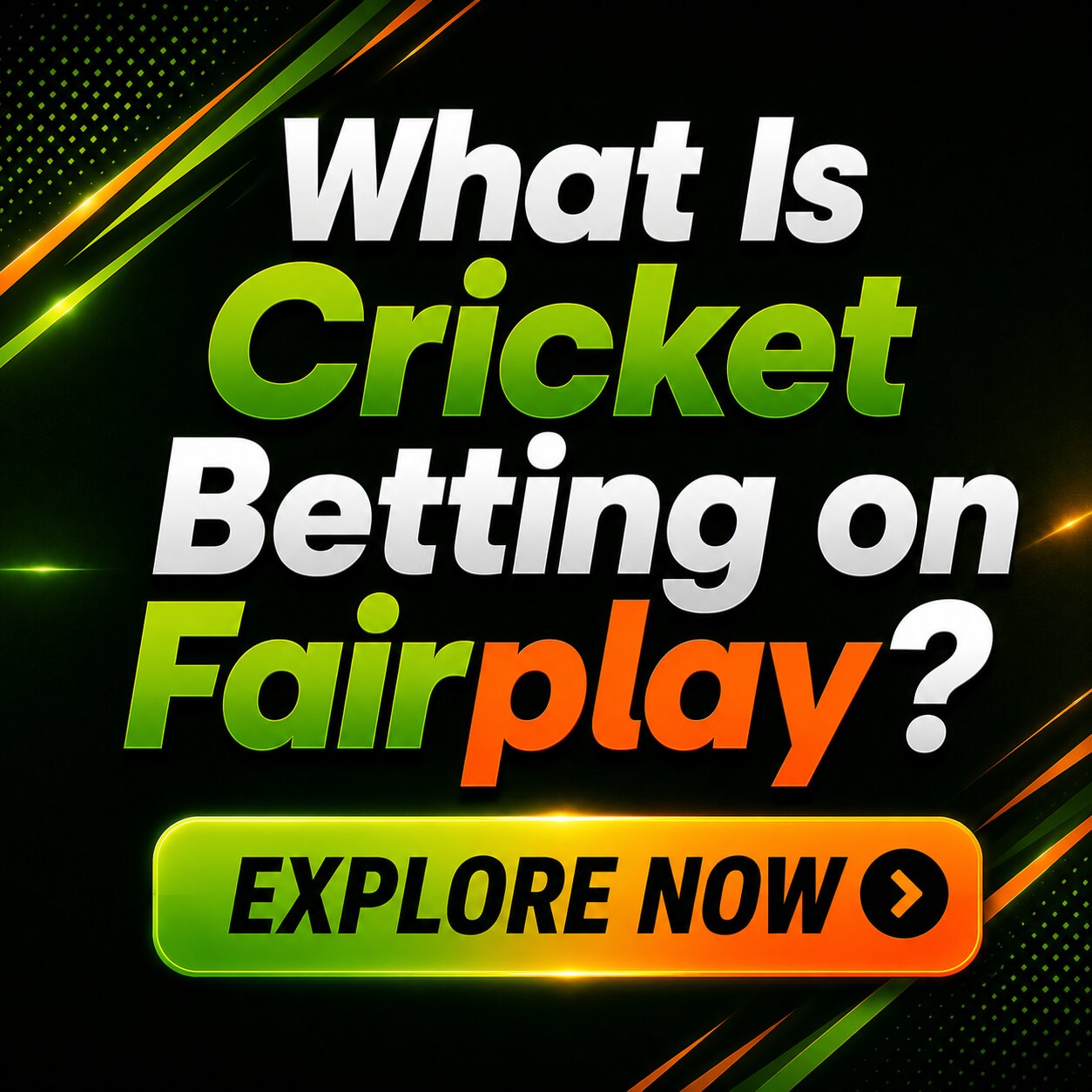 What Is Cricket Betting on Fairplay?