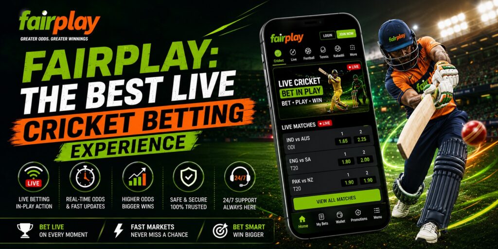 Fairplay The Best Live Cricket Betting Experience